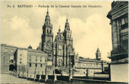 Santiago - Fachada Del Obradoiro - Santiago De Compostela