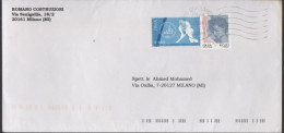 ITALIA - Storia Postale Repubblica - 2006 - 0,45€ Giochi Olimpici Invernali Torino 2006, Hockey Su Ghiaccio + 0,20€ Donn - 2001-10: Storia Postale