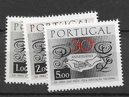 1968 MNH Portugal, Michel 1054-7 Postfris** - Nuovi