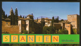 ONU Nations Unies Carnet Patrimoine Mondial Welterbe Vienne 2000 Espagne - Unused Stamps