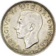 Monnaie, Grande-Bretagne, George VI, Shilling, 1939, TTB+, Argent, KM:853 - I. 1 Shilling