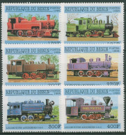 Benin 1998 Eisenbahn Dampflokomotiven 1024/29 Postfrisch - Benin – Dahomey (1960-...)