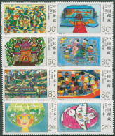 China 2000 Das Neue Jahrtausend Kinderzeichnungen 3148/55 Postfrisch - Neufs