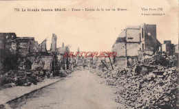 CPA YPRES - GUERRE 1914-18 - LA RUE DU BEURRE - Ieper