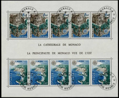 MONACO Block 12 Zentrisch Gestempelt S0023EA - Blocks & Sheetlets