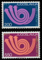 JUGOSLAWIEN 1973 Nr 1507-1508 Postfrisch SAC2E0E - Nuevos