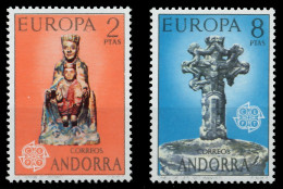 ANDORRA SPANISCHE POST 1970-1979 Nr 88-89 Postfrisch X0407D2 - Ungebraucht