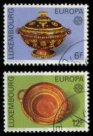 LUXEMBURG 1976 Nr 928-929 Gestempelt X04B056 - Used Stamps