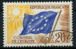 FRANKREICH DIENSTMARKEN EUROPARAT Nr 3 Gestempelt X05B1EA - Used