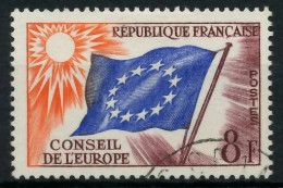 FRANKREICH DIENSTMARKEN EUROPARAT Nr 2 Gestempelt X05B1FE - Used