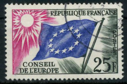 FRANKREICH DIENSTMARKEN EUROPARAT Nr 4 Gestempelt X05B20A - Used