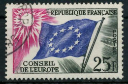 FRANKREICH DIENSTMARKEN EUROPARAT Nr 4 Gestempelt X05B20E - Used