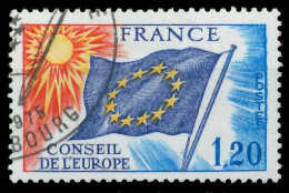 FRANKREICH DIENSTMARKEN EUROPARAT Nr 18 Gestempelt X05B442 - Used