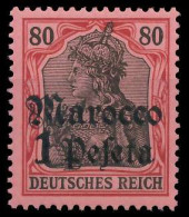 DEUTSCHE AUSLANDSPOSTÄMTER MAROKKO Nr 29 Postfrisch X09AD52 - Marocco (uffici)