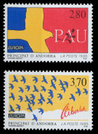 ANDORRA (FRANZ. POST) 1995 Nr 477-478 Postfrisch X0A71DA - Unused Stamps