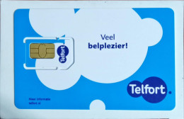 Netherlands Telfort Gsm Original Chip Sim Card - Collections