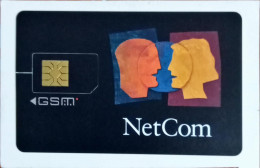 Norway NetCom  Gsm Original Chip Sim Card - Collections