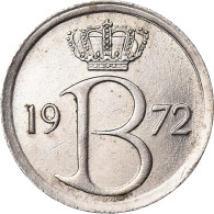 Monnaie, Belgique, 25 Centimes, 1972, Bruxelles, TB+, Cupro-nickel, KM:154.1 - 25 Cents