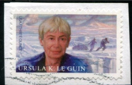 VEREINIGTE STAATEN ETATS UNIS USA 2021 AUTHOR URSULA K LE GUIN F USED ON PAPER SN 5619 YT 5461 MI 5852 SG 6234 - Used Stamps