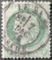 LP3036/369 - FRANCE - CERES N°53 Vert Foncé - CàD : LE MANS (Sarthe) Du 7 DECEMBRE 1876 - 1871-1875 Cérès