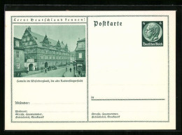 AK Hameln, Partie Aus Der Rattenfängerstadt, Ganzsache Lernt Deutschland Kennen  - Postcards