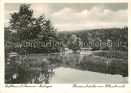 73810195 Medingen Bad Bevensen Ilmenaubruecke Am Klaubusch Medingen Bad Bevensen - Bad Bevensen