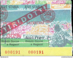 Bl31 Biglietto Calcio Ticket  Juve Stabia - Salernitana - Toegangskaarten