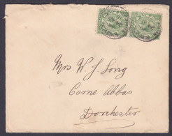 GB Great Britain 1918 Used Cover To Cerne Abbas, Dorchester, King George V Stamp - Covers & Documents