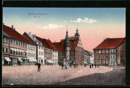 AK Hildburghausen, Blick Auf Den Markt  - Hildburghausen