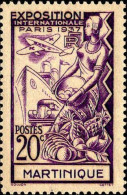 Martinique Poste N** Yv:161/166 Exposition Internationale Arts & Techniques Paris - Unused Stamps