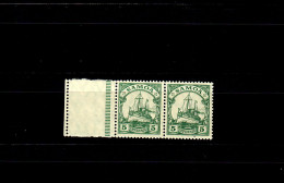 Samoa: MiNr. 21 LF, Postfrisch, **, Waagrechtes Paar - Samoa