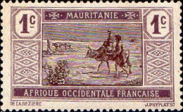 Mauritanie Poste N* Yv: 17 Mi:17 Caravane Du Desert (Trace De Charnière) - Unused Stamps