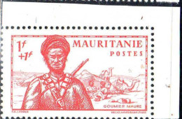 Mauritanie Poste N** Yv:116/118 Défense De L'Empire Coin D.feuille - Neufs
