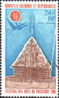Nle-Calédonie Avion Obl Yv:132 Mi:519 Festival Des Arts Du Pacifique Sud (cachet Rond) - Used Stamps