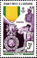 Océanie Poste N** Yv:202 Mi:237 Centenaire De La Médaille Militaire - Ungebraucht