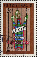 Polynésie Poste Obl Yv: 92 Mi:154 Lutte Contre L'alccolisme (Beau Cachet Rond) - Used Stamps