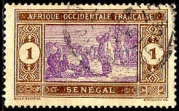 Sénégal Poste Obl Yv: 53 Mi:53 Marché Indigène (cachet Rond) - Used Stamps