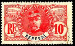 Sénégal Poste Obl Yv: 34 Mi:34 Louis Faidherbe (cachet Rond) - Used Stamps