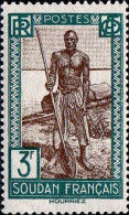 Soudan Poste N* Yv: 85 Mi:97 Batelier Du Niger (Trace De Charnière) - Unused Stamps