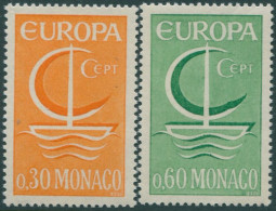 Monaco 1966 SG856-857 Europa Ship Set MNH - Altri & Non Classificati