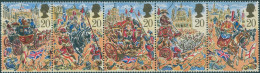 Great Britain 1989 SG1457a QEII Lord Mayor Show Strip FU - Non Classés