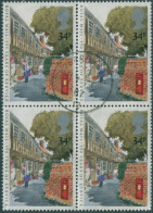 Great Britain 1985 SG1293 34p QEII Town Letter Delivery Block FU - Ohne Zuordnung