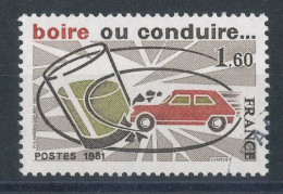 2159 Boire Ou Conduire...  - Cachet Rond - Gebraucht