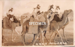 Photo Postcard Camel Race - Kano Nigeria - Nigeria