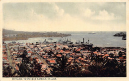 Saint Lucia - CASTRIES - Entrance To Harbour - Publ. Clarcke & Co.  - Saint Lucia