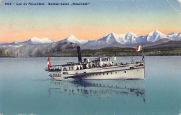 Suisse - Lac De Neuchâtel - Bateau Salon Neuchâtel - Ed. S.G. 963 - Sonstige & Ohne Zuordnung