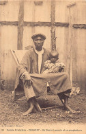 SIERRA LEONE - Native From Sierra Leone And His Child In Conakry (French Guinea) - Ed. A. Albaret 101 - Sierra Leone