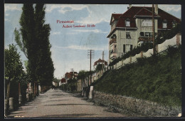 AK Pirmasens, Äussere Landauer Strasse Mit Bäumen  - Pirmasens