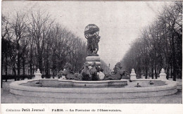 75 - PARIS 06 - Jardin Du Luxembourg -  Fontaine De L Observatoire (  Fontaine Des Quatre-Parties-du-Monde )  - Distrito: 06