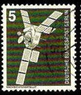 Berlin Poste Obl Yv:458 Mi:494 Nachrichtensatellit (cachet Rond) (Thème) - Europe